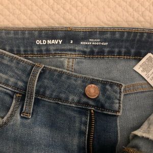 Old Navy Kicker Boot cut Jeans